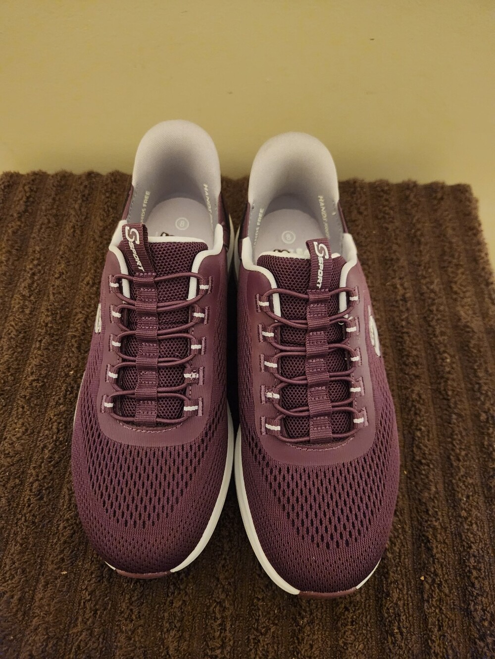Sport by Skechers Purple Women's Size 8 Prancie Step-Ins Sneakers - Picture 3 of 7